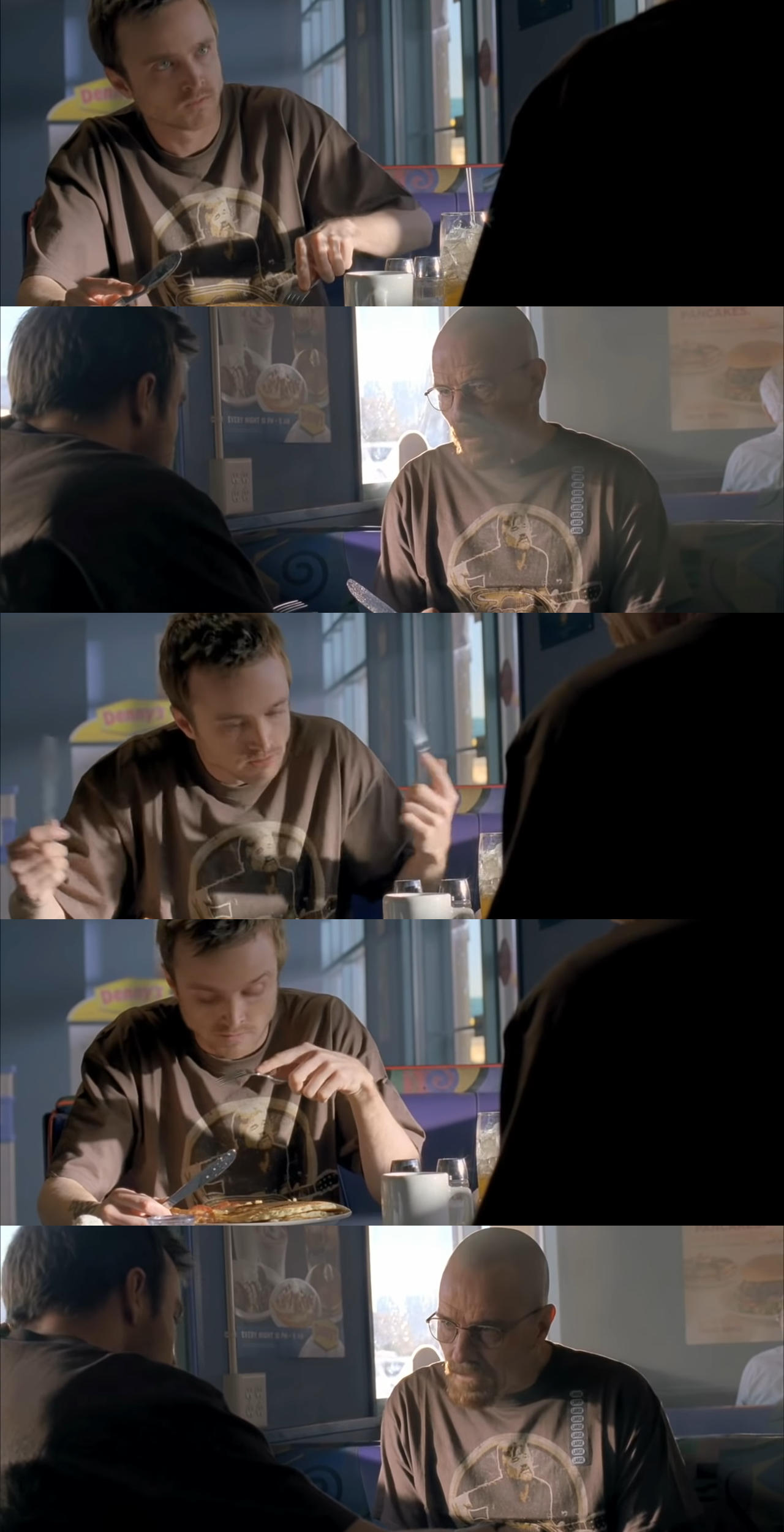 Blank five-panel Jesse What Are You Talking About meme template